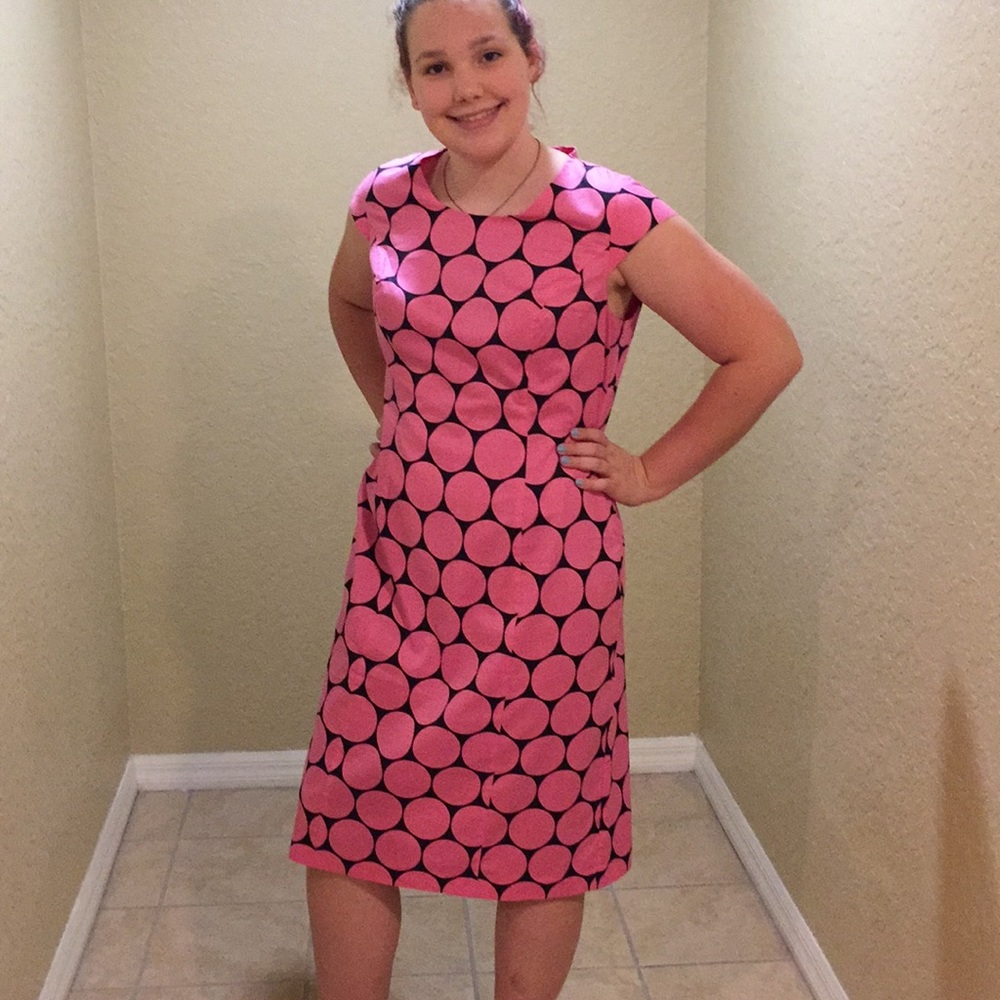 Cute polka dot dress!